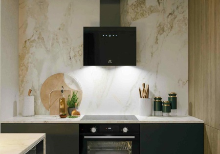 Наклонная вытяжка Millen MKHG 602 BL