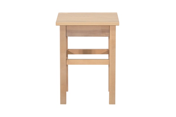 Табурет на прямых ножках массив выбеленная береза