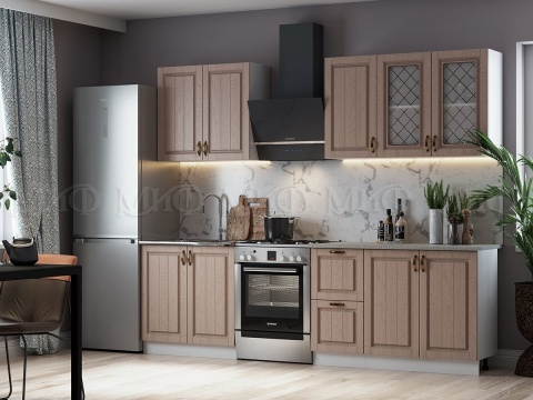 Кухонный Гарнитур Настенька 2000 мм МДФ/Разные Цвета