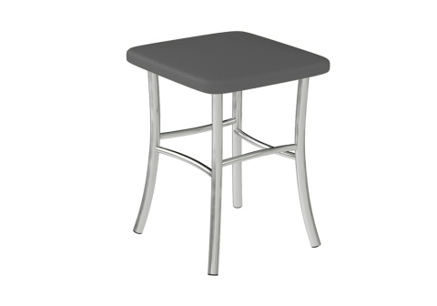 Табурет Квадрат серый