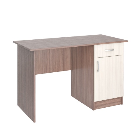 Письменный Стол Рига с Тумбой и Ящиком/Разные Цвета 