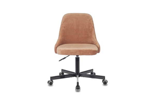 Кресло офисное Бюрократ CH-340M Velvet 90 светло-коричневое