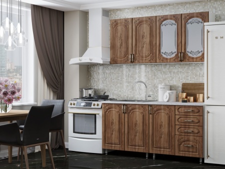 Кухонный Гарнитур Браво МДФ 1600 мм