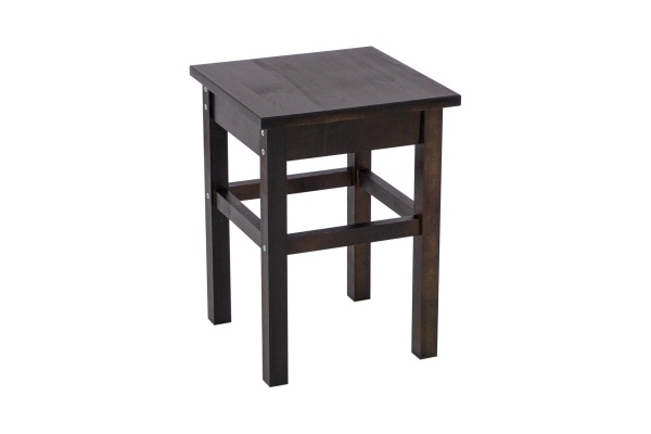 Табурет на прямых ножках массив венге