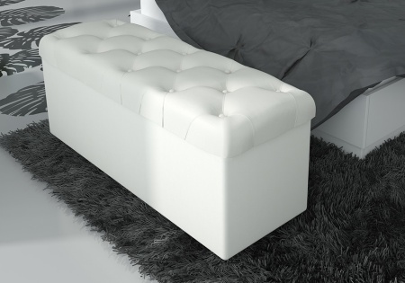 Пуф тип 3 белый